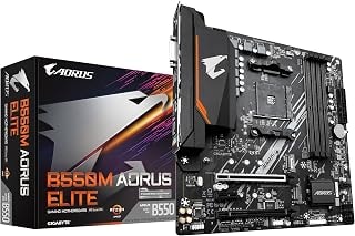Imagem do Placa Mae Gigabyte B550m Aorus Elite Am4 Ddr4 Hdmi M 2 Pcie Nvme Sata3 Vrm Solution Usb3 2 B550m Aorus Elite